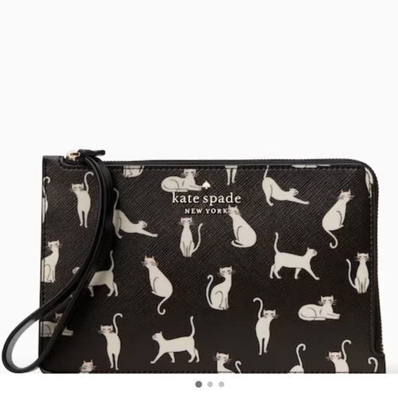 kate spade Handbags - Kade Spade Staci Medium Cat L Wristlet NWT in packaging